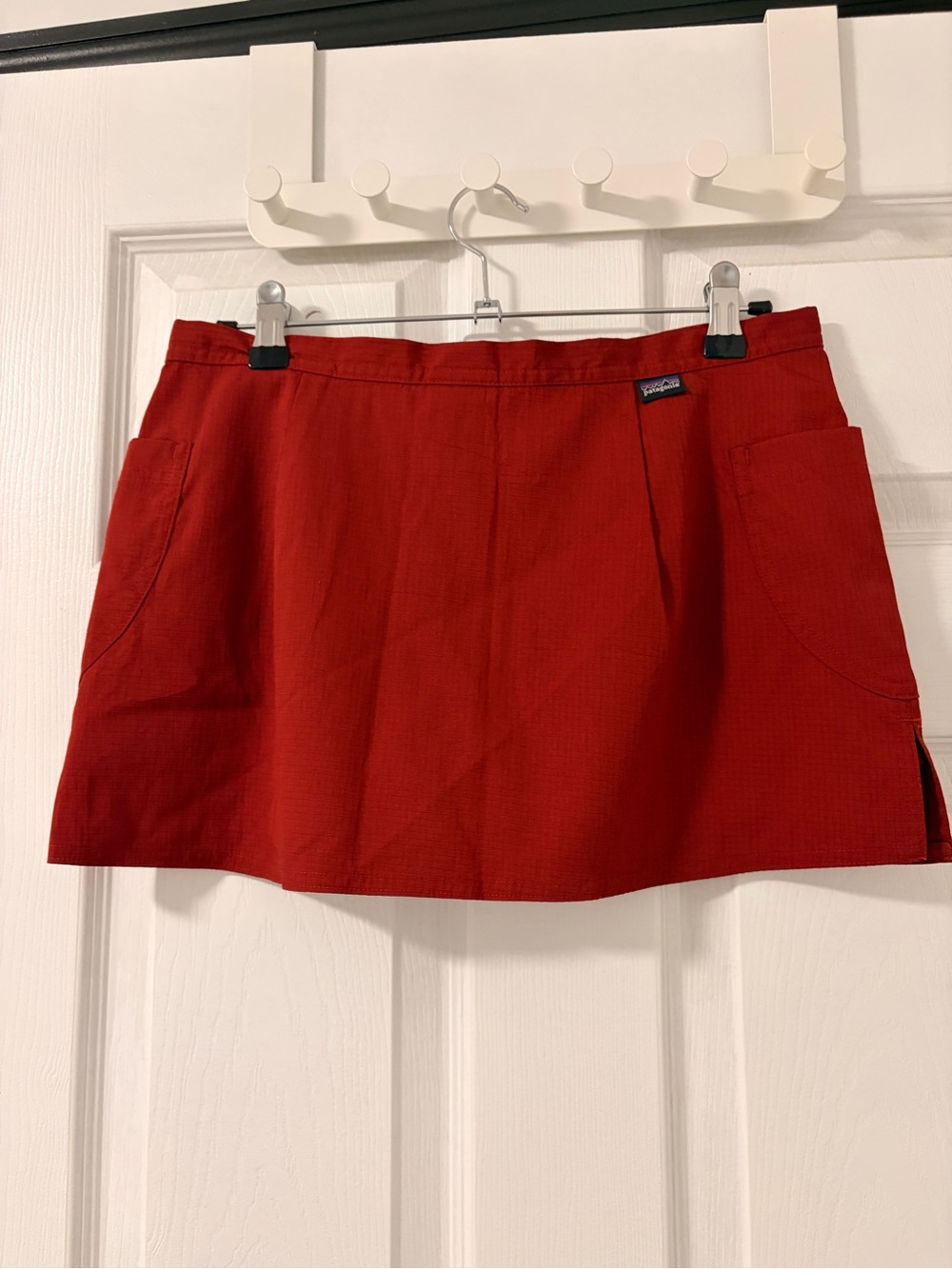 Patagonia Red Mini Skort with Front Pockets size XS waist-29 inch, Lenght-12inch